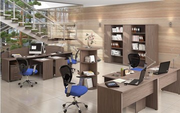 Набор мебели в офис IMAGO - рабочее место, шкафы для документов в Грозном - предосмотр 6